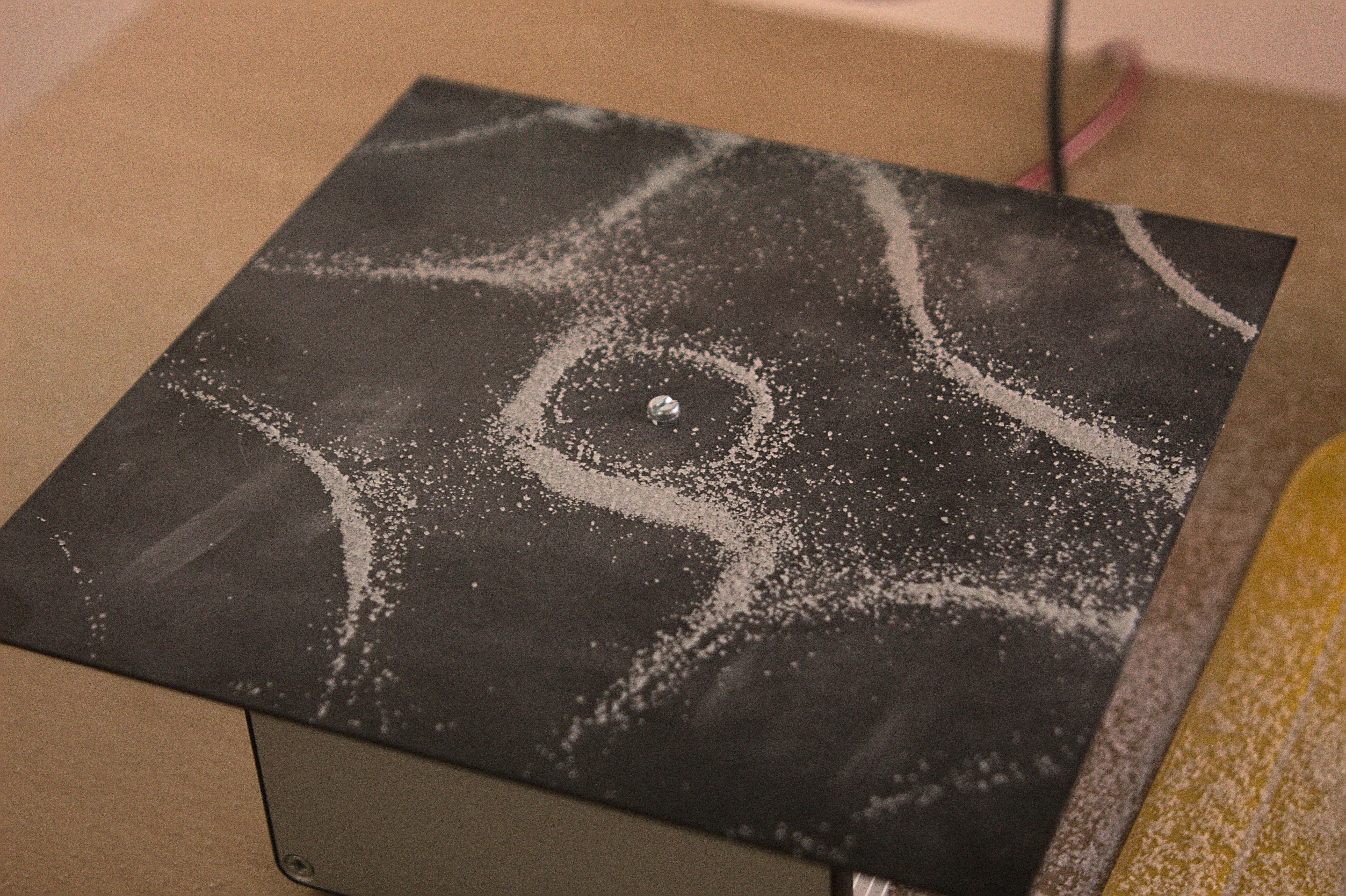 La cymatique – figure de Chladni